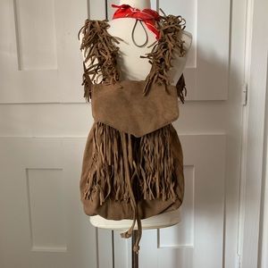 Zara Trafaluc Fringe backpack